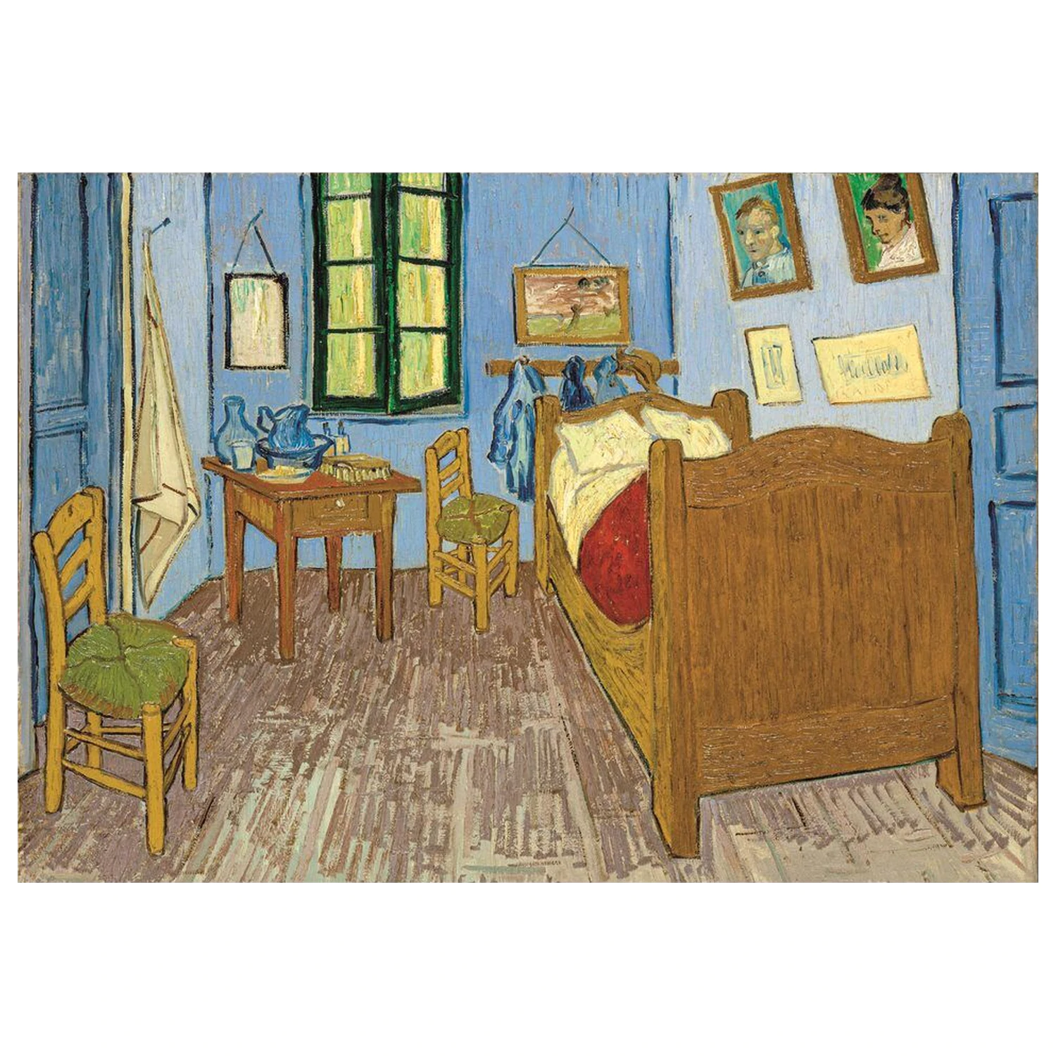 Museum Chambre Arles V.Gogh puzzle 1000 dílků fotografii produktu