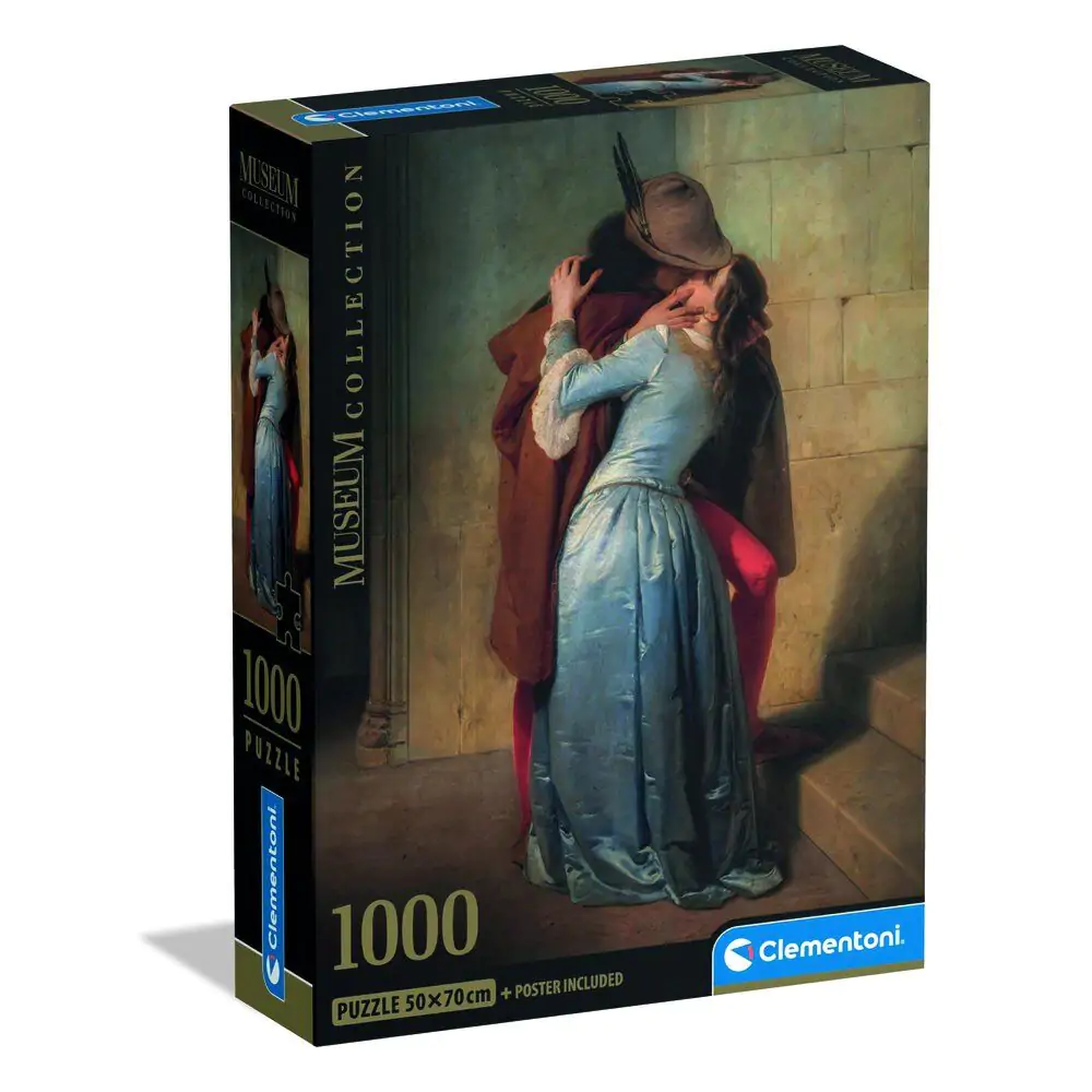 Museum Hayez The Kiss puzzle 1000 dílků fotografii produktu