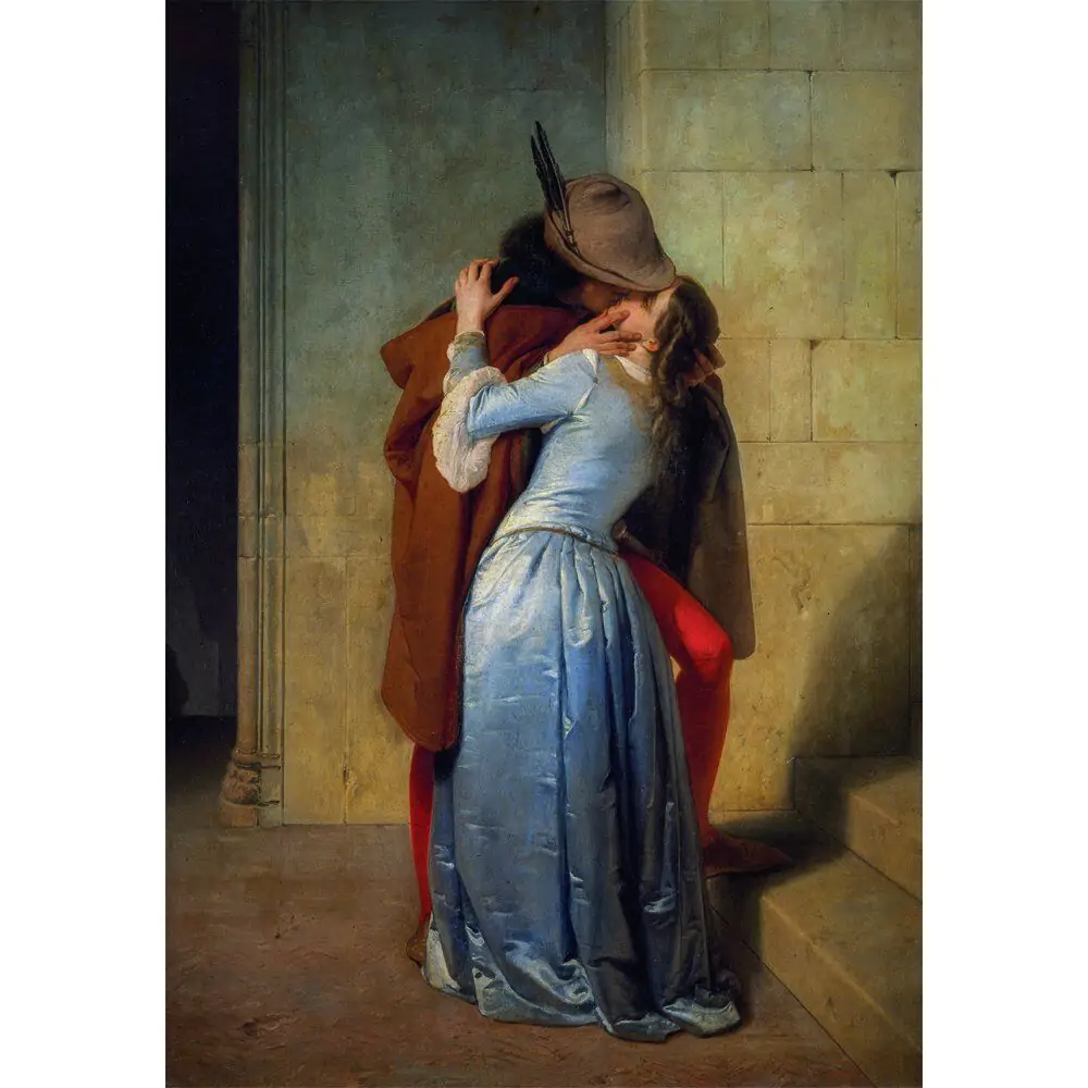 Museum Hayez The Kiss puzzle 1000 dílků fotografii produktu