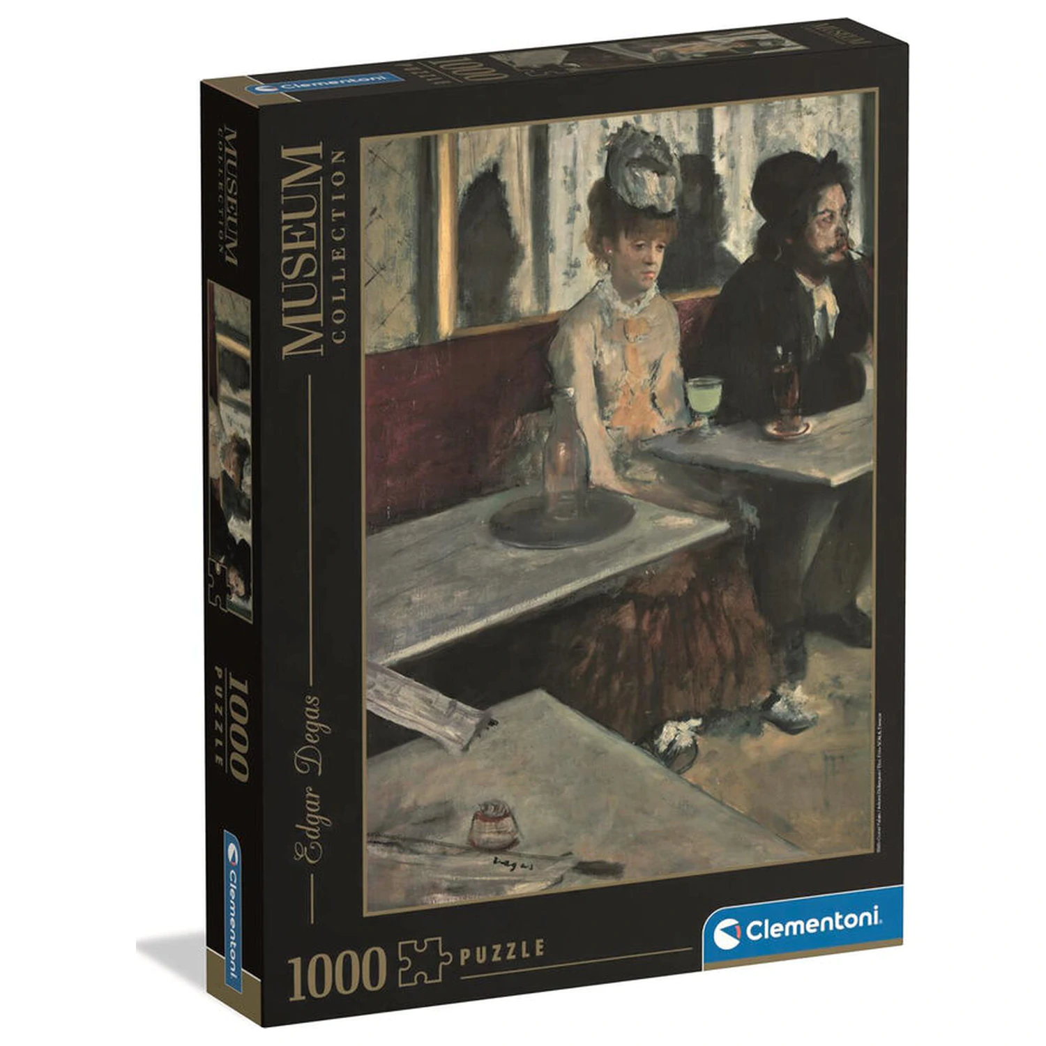 Museum Orsay Degas, "Dans Un Ca puzzle 1000 kusů" fotografii produktu