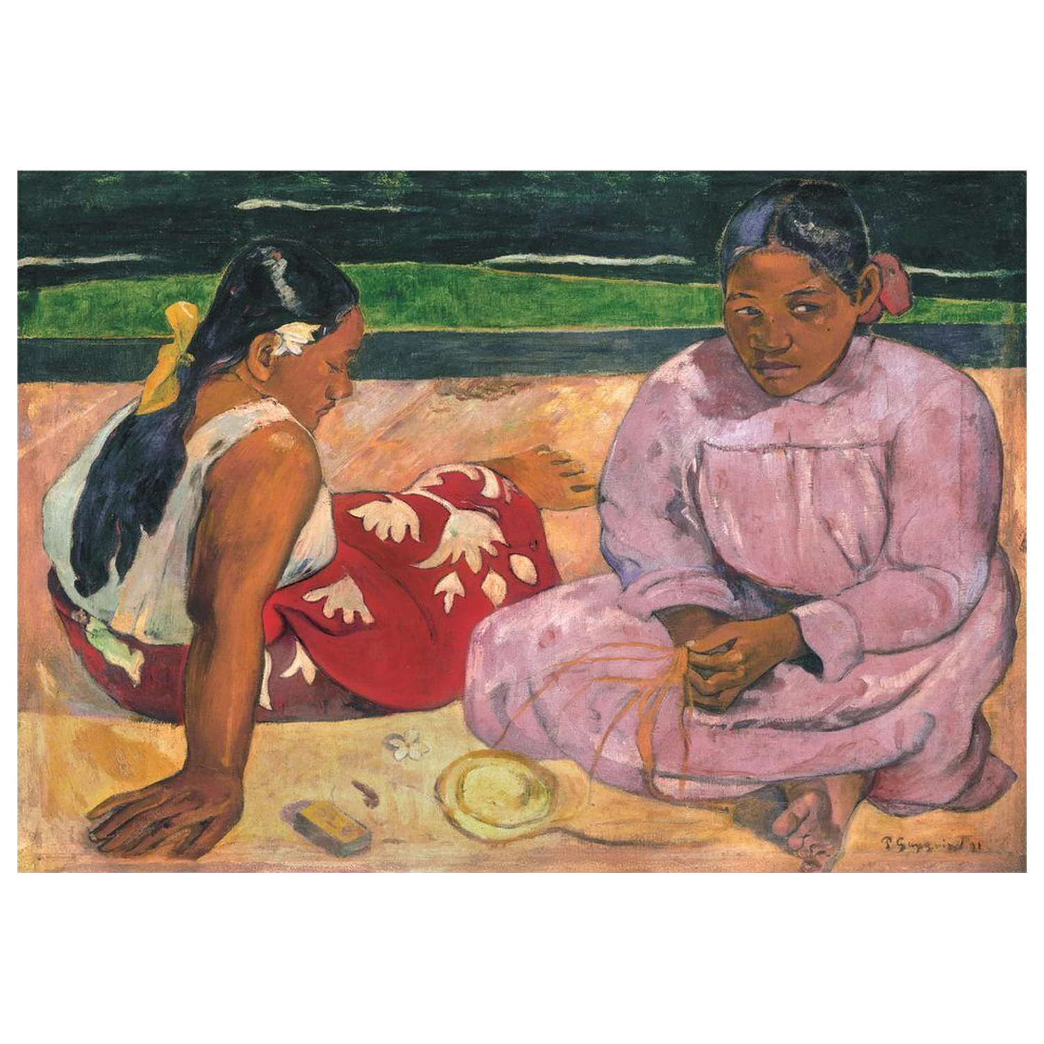 Museum Orsay Gauguin, "Femmes D puzzle 1000ks" fotografii produktu
