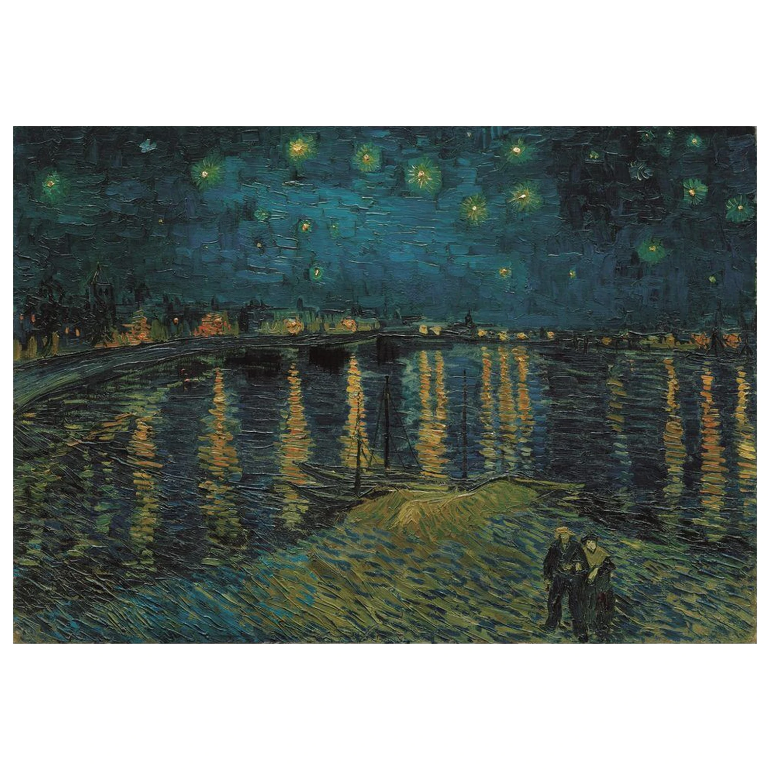 Museum Orsay Van Gogh puzzle 1000 dílků fotografii produktu