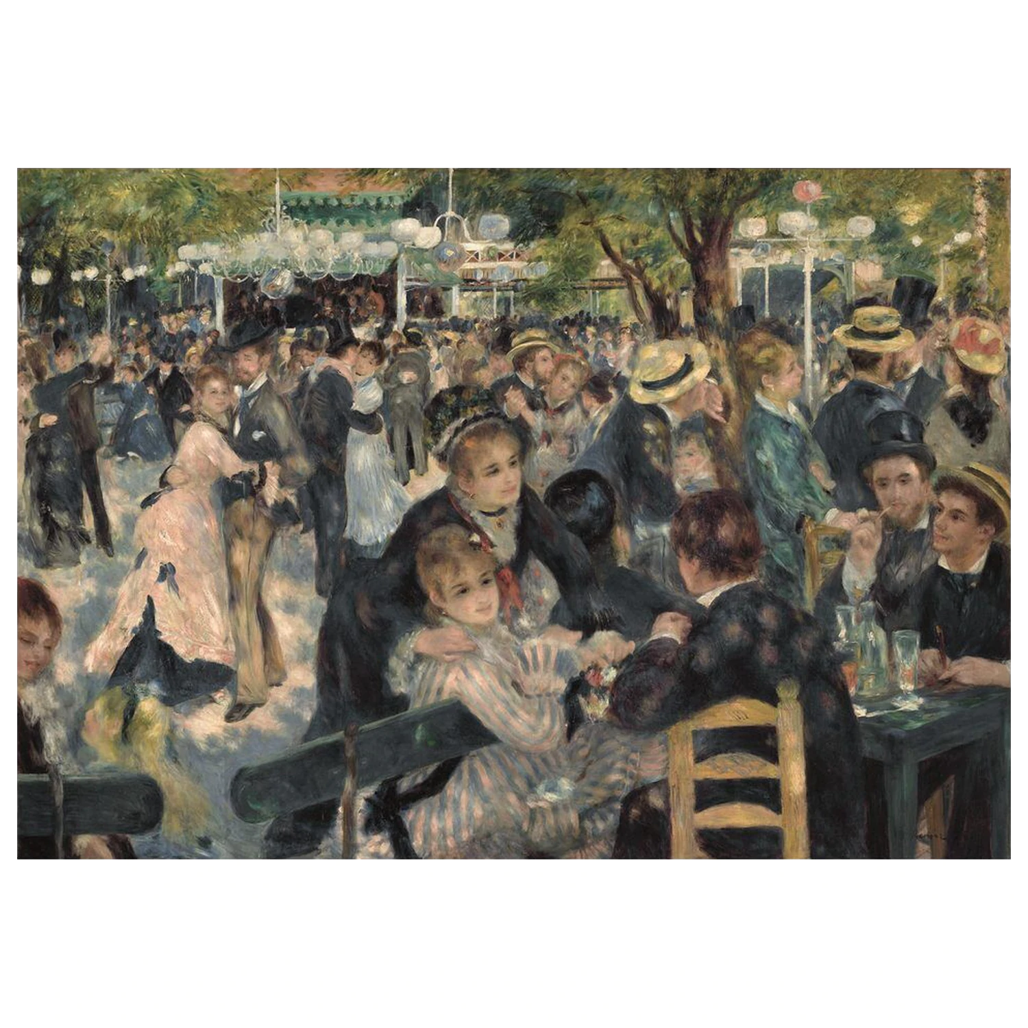 Museum Renoir-Bal Du Moulin De La G.M puzzle 1000 ks fotografii produktu