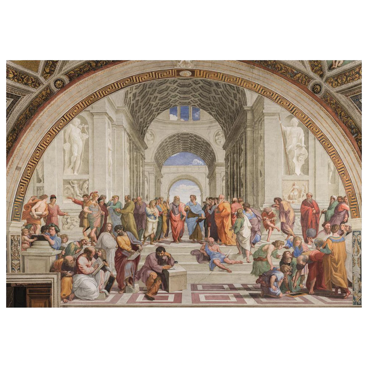 Museum School Of Athens puzzle 1000 kusů fotografii produktu