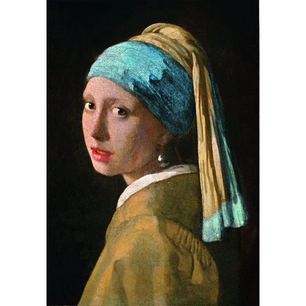 Museum Vermeer Girl with Pearl Earring puzzle 1000 dílků fotografii produktu