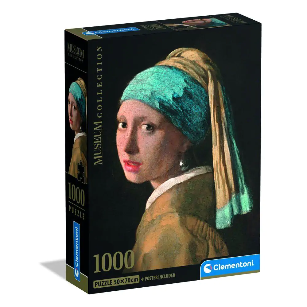 Museum Vermeer Girl with Pearl Earring puzzle 1000 dílků fotografii produktu