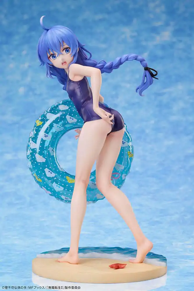 Mushoku Tensei: Jobless Reincarnation PVC Soška 1/7 Roxy Migurudia Navy Blue Swimsuit Ver. 20 cm fotografii produktu