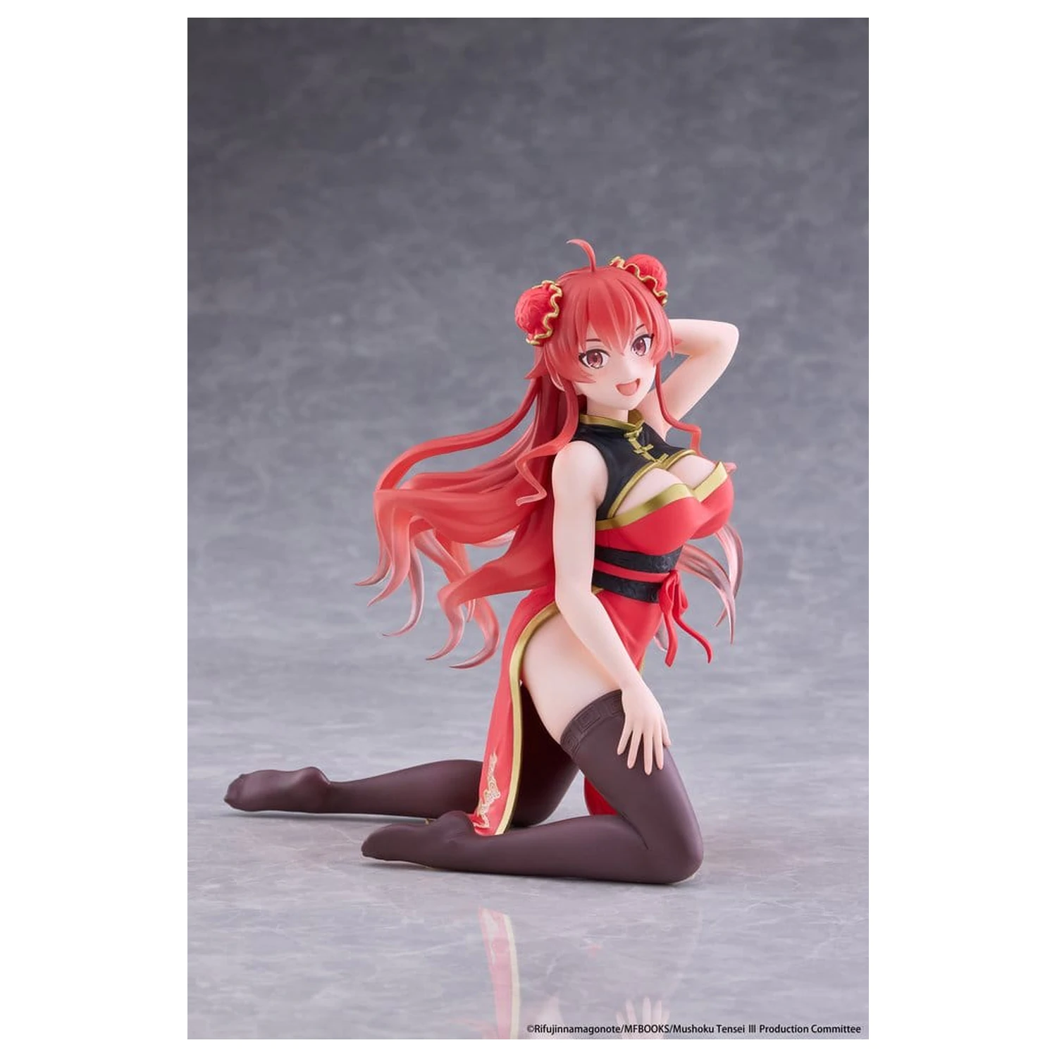 Mushoku Tensei: Jobless Reincarnation Desktop Cute PVC figurka Eris Greyrat (Chinese Dress Ver.) 13 cm fotografii produktu