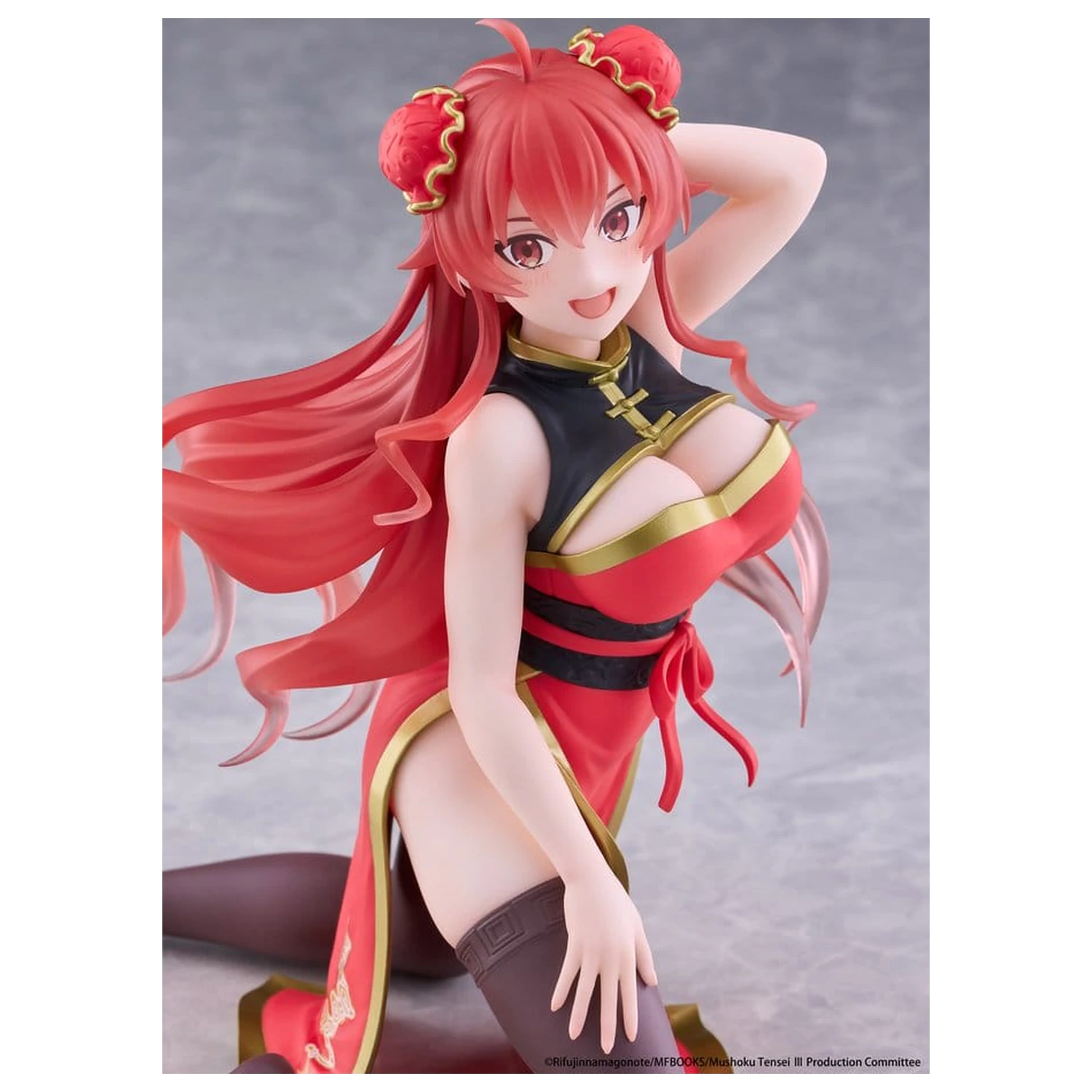 Mushoku Tensei: Jobless Reincarnation Desktop Cute PVC figurka Eris Greyrat (Chinese Dress Ver.) 13 cm fotografii produktu