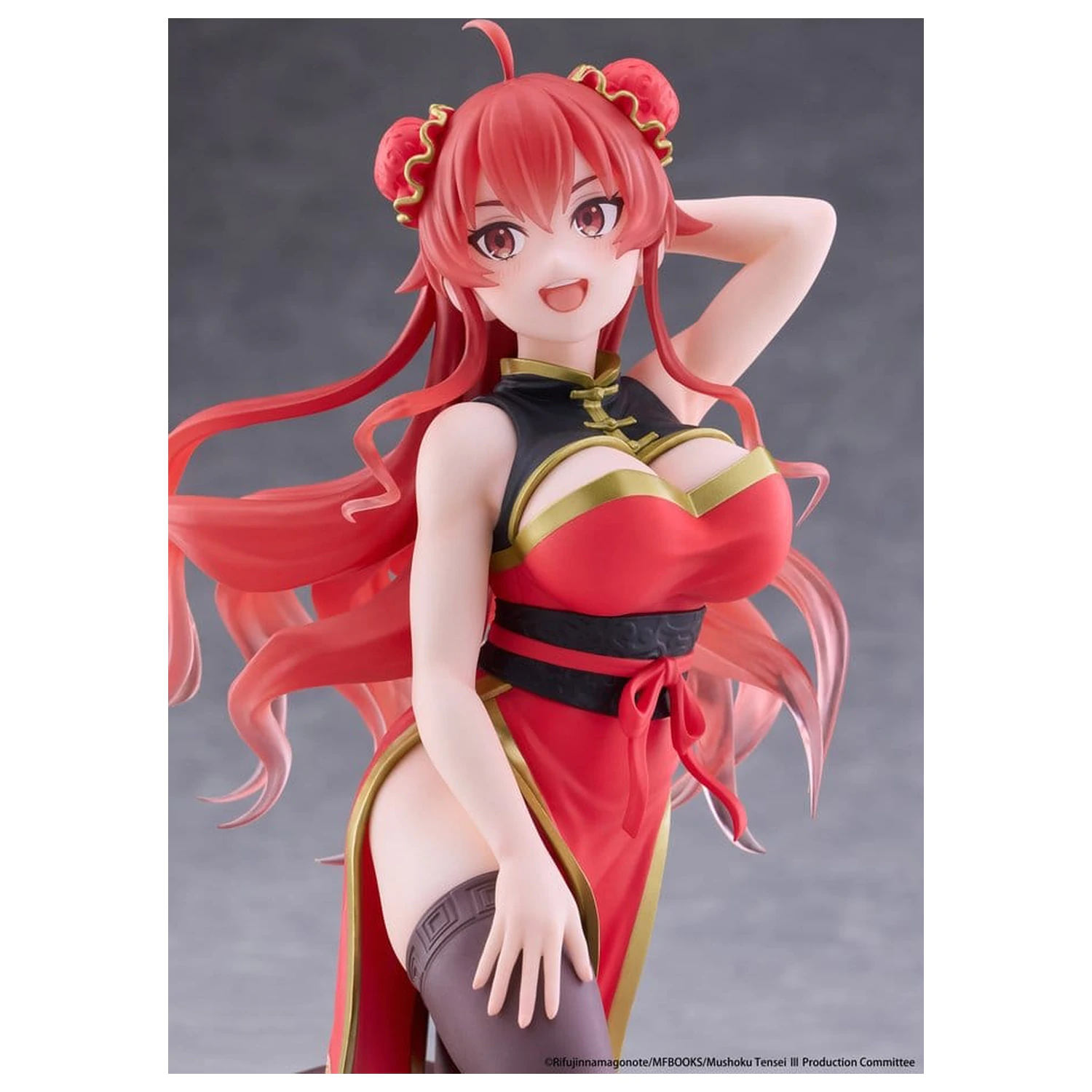 Mushoku Tensei: Jobless Reincarnation Desktop Cute PVC figurka Eris Greyrat (Chinese Dress Ver.) 13 cm fotografii produktu
