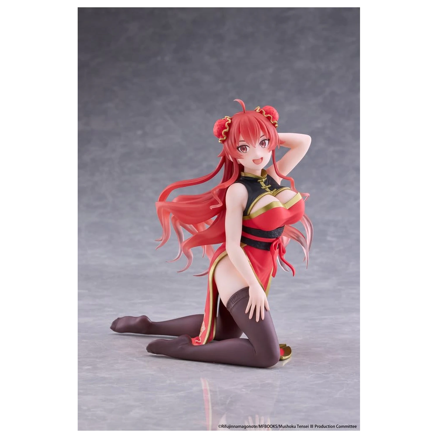 Mushoku Tensei: Jobless Reincarnation Desktop Cute PVC figurka Eris Greyrat (Chinese Dress Ver.) 13 cm fotografii produktu