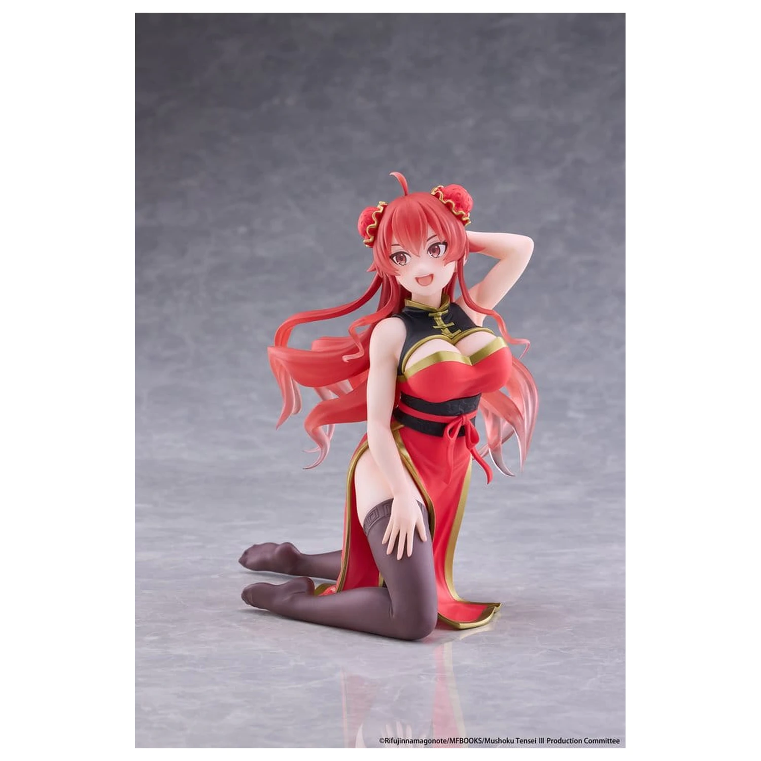 Mushoku Tensei: Jobless Reincarnation Desktop Cute PVC figurka Eris Greyrat (Chinese Dress Ver.) 13 cm fotografii produktu