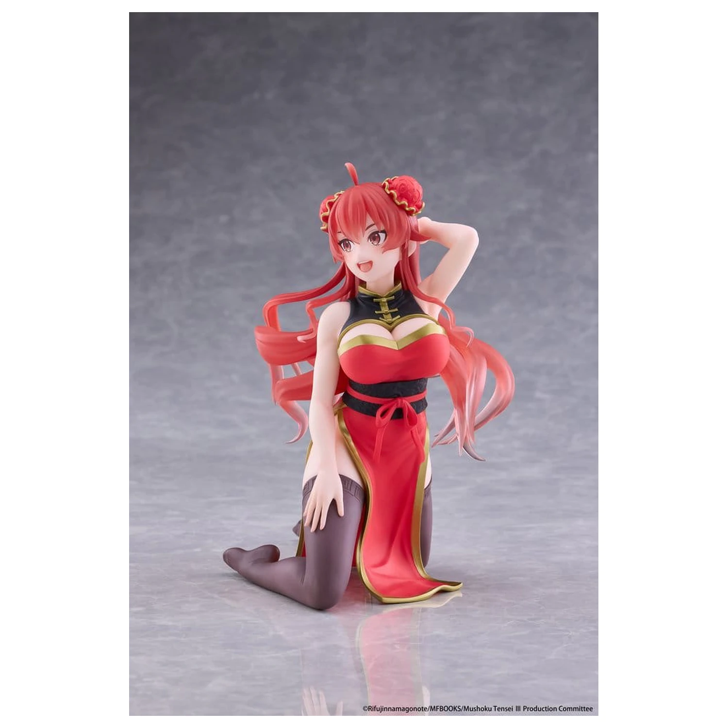 Mushoku Tensei: Jobless Reincarnation Desktop Cute PVC figurka Eris Greyrat (Chinese Dress Ver.) 13 cm fotografii produktu