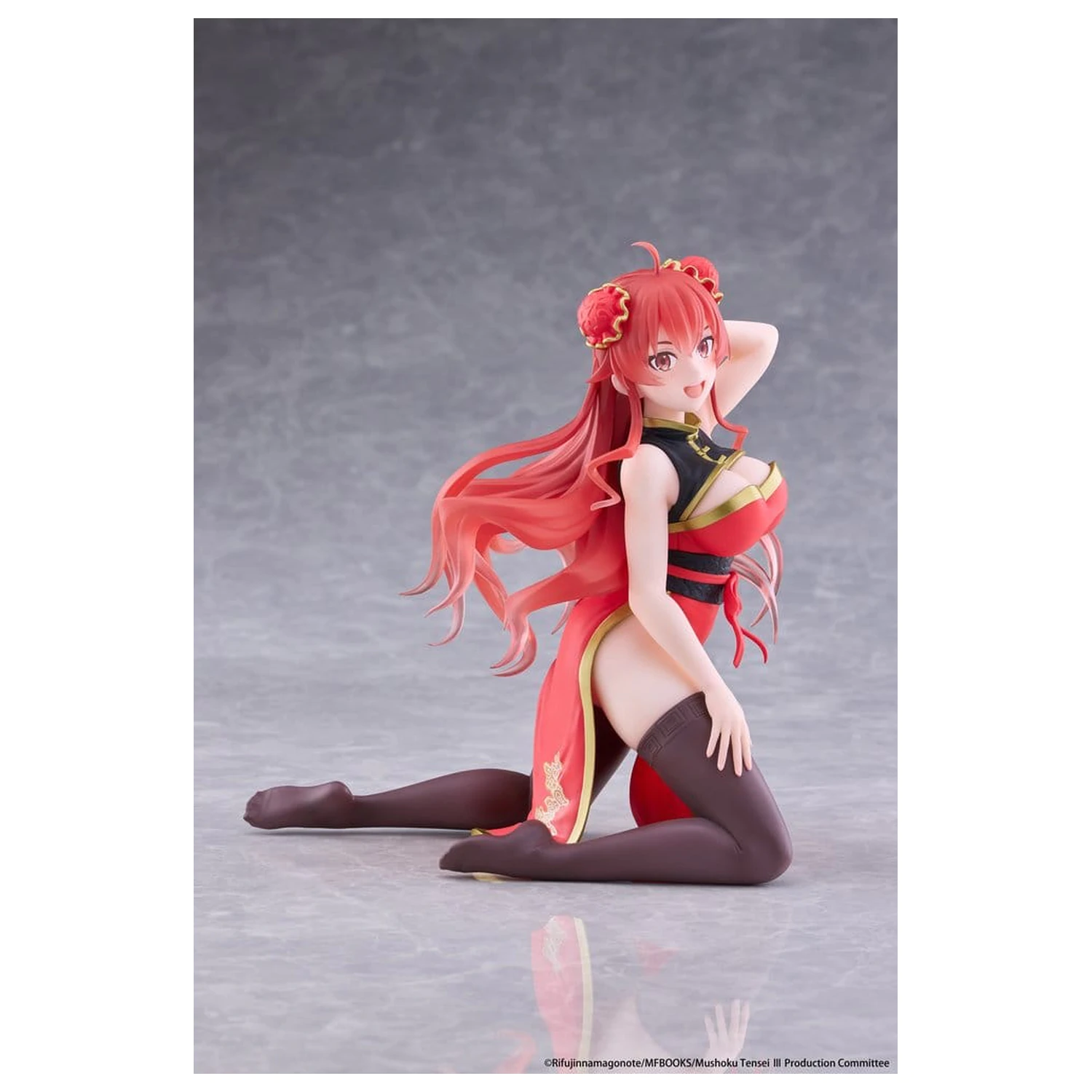 Mushoku Tensei: Jobless Reincarnation Desktop Cute PVC figurka Eris Greyrat (Chinese Dress Ver.) 13 cm fotografii produktu