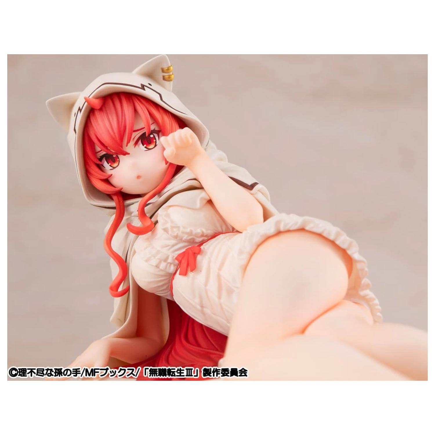 Mushoku Tensei: Jobless Reincarnation Melty Princess PVC figurka Eris Sleep with Eris Ver. Palm Size 12 cm fotografii produktu