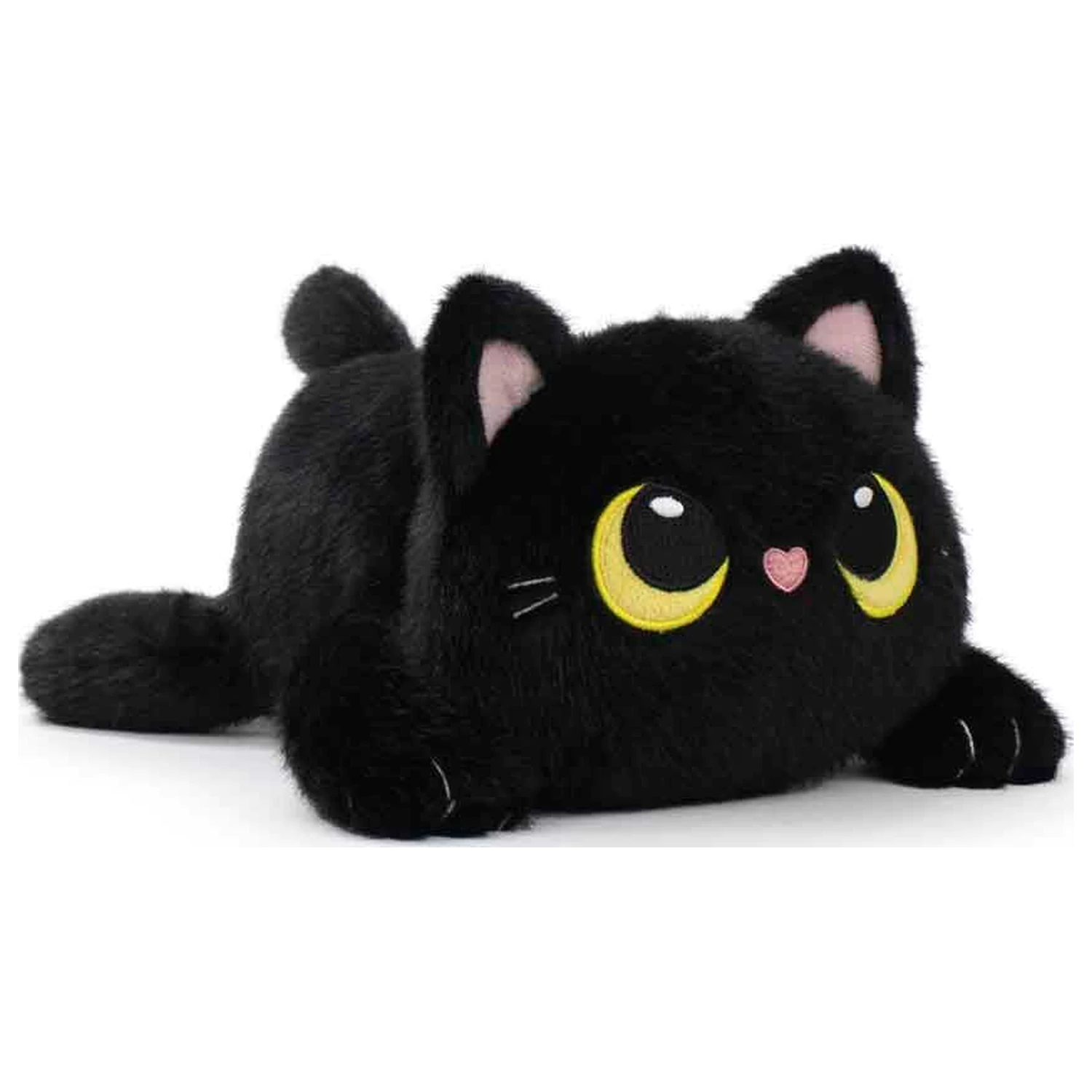 Mushy Friends Černá Kočka plyšová hračka 28 cm fotografii produktu