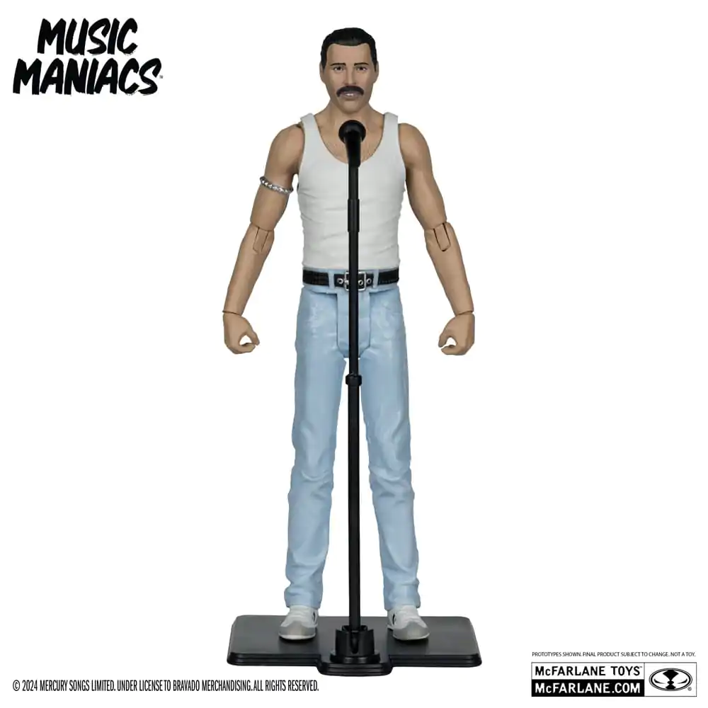 Music Maniacs Sběratelská akční figurka Freddie Mercury 15 cm fotografii produktu