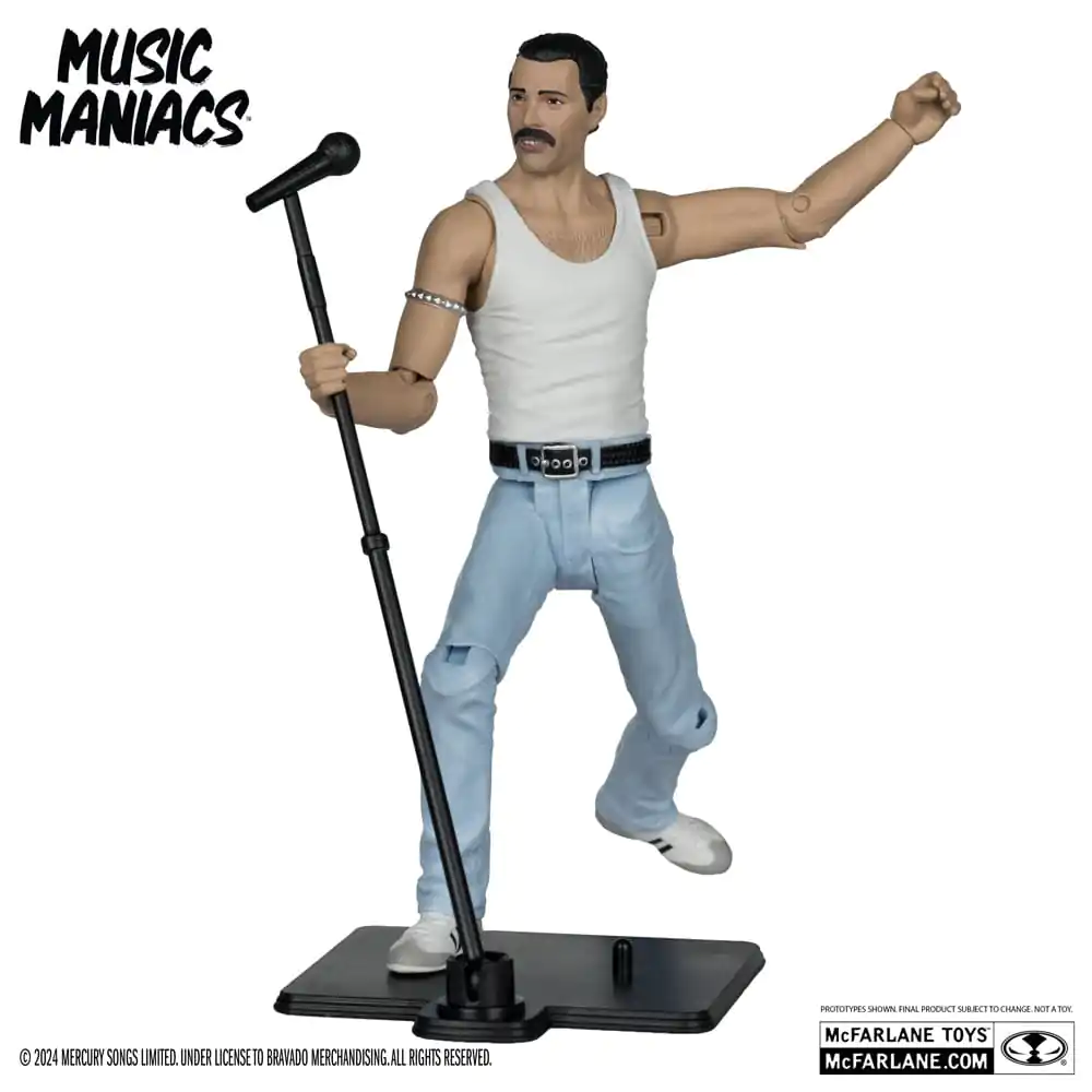 Music Maniacs Sběratelská akční figurka Freddie Mercury 15 cm fotografii produktu