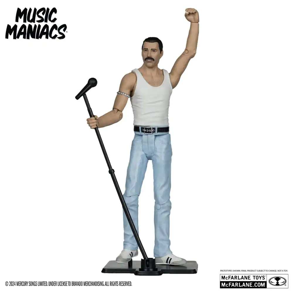 Music Maniacs Sběratelská akční figurka Freddie Mercury 15 cm fotografii produktu