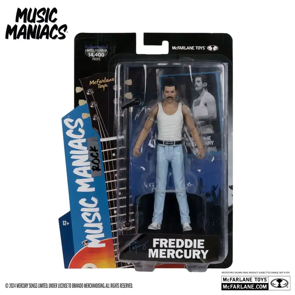 Music Maniacs Sběratelská akční figurka Freddie Mercury 15 cm fotografii produktu