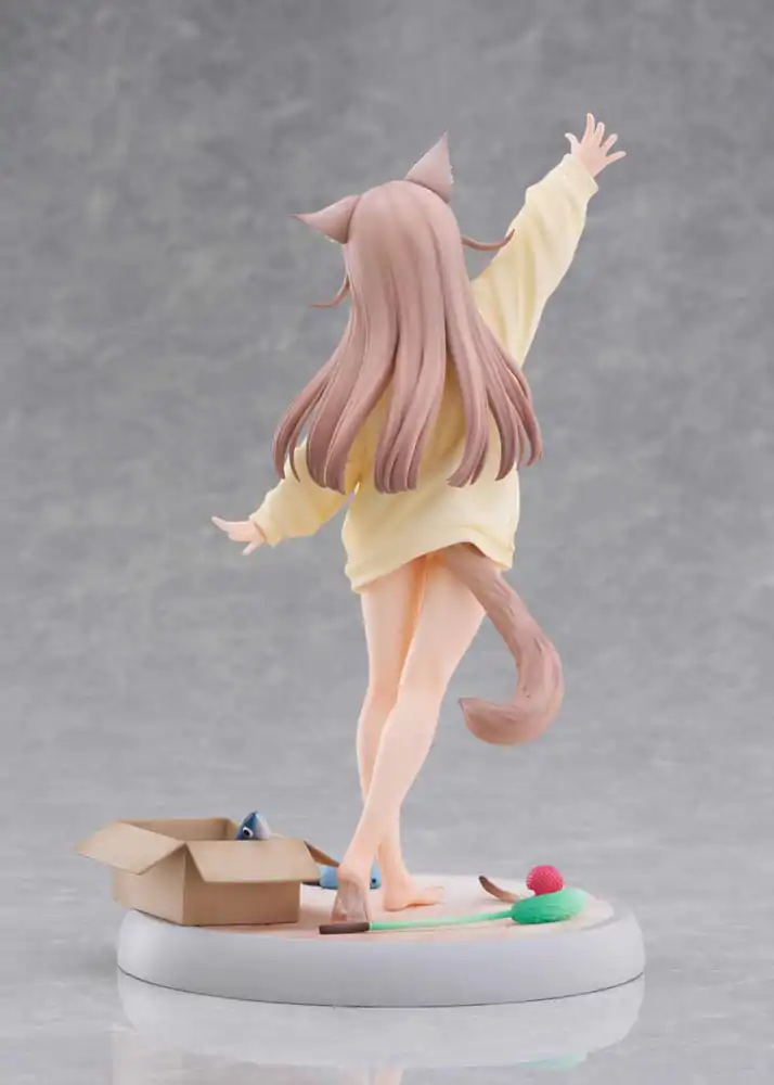 My Cat Is a Kawaii Girl Statue 1/6 Kinako Play With Ver. AmiAmi 21 cm Socha fotografii produktu