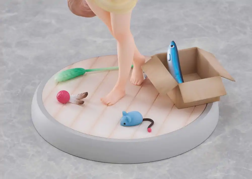 My Cat Is a Kawaii Girl Statue 1/6 Kinako Play With Ver. AmiAmi 21 cm Socha fotografii produktu