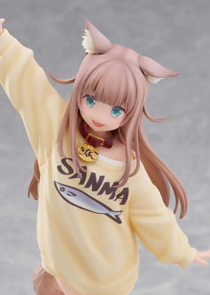 My Cat Is a Kawaii Girl Statue 1/6 Kinako Play With Ver. AmiAmi 21 cm Socha fotografii produktu