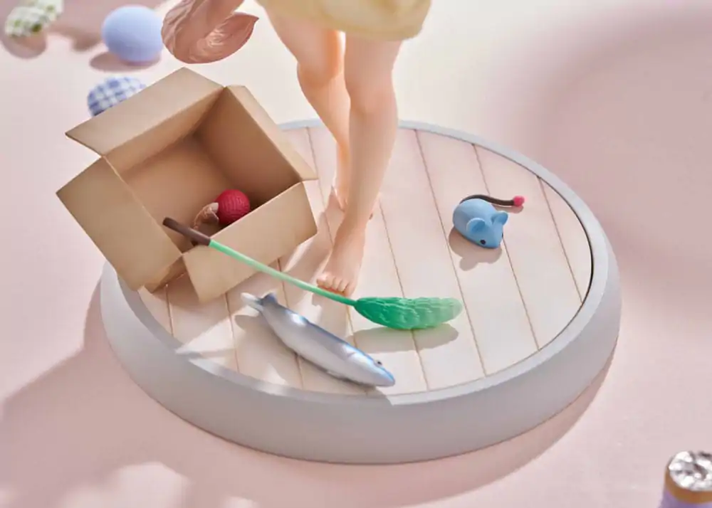 My Cat Is a Kawaii Girl Statue 1/6 Kinako Play With Ver. AmiAmi 21 cm Socha fotografii produktu