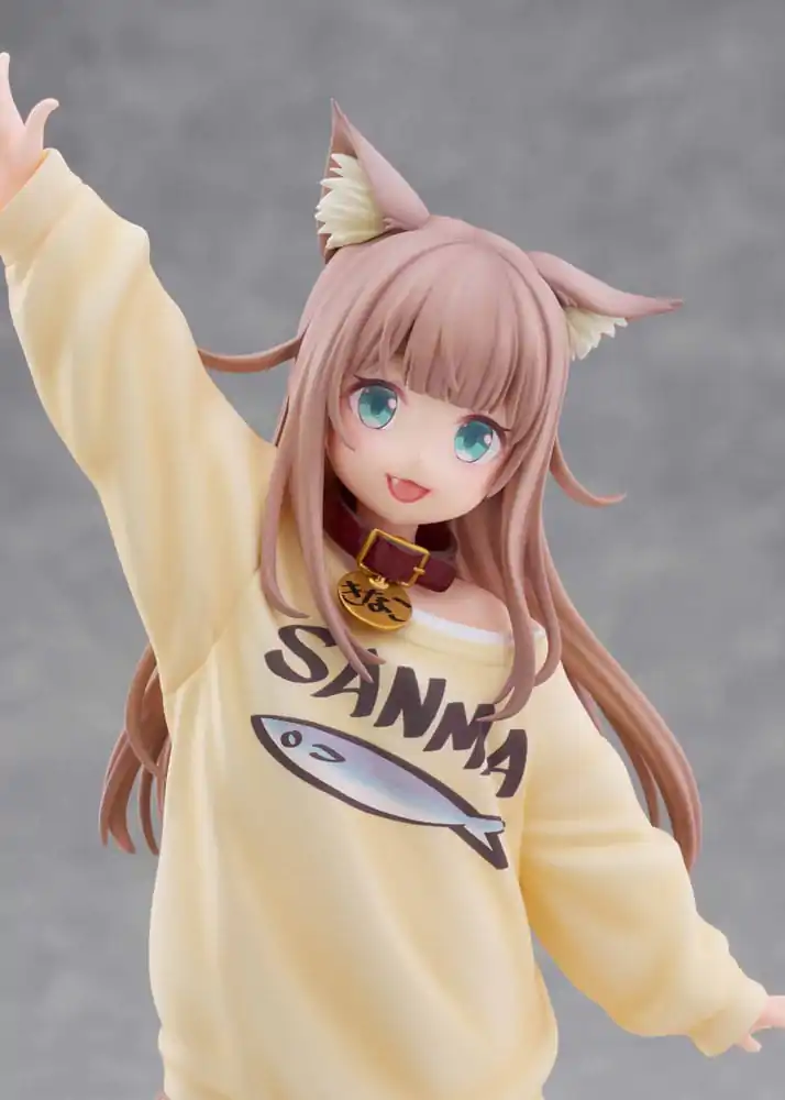My Cat Is a Kawaii Girl Statue 1/6 Kinako Play With Ver. AmiAmi 21 cm Socha fotografii produktu