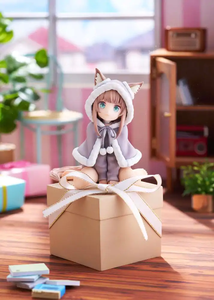 Soška Moje Kočka je Kawaii Dívka Present Kinako 15 cm fotografii produktu