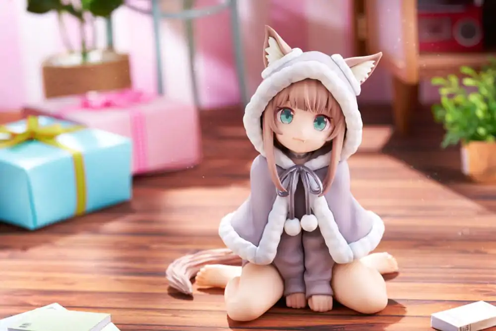 Soška Moje Kočka je Kawaii Dívka Present Kinako 15 cm fotografii produktu