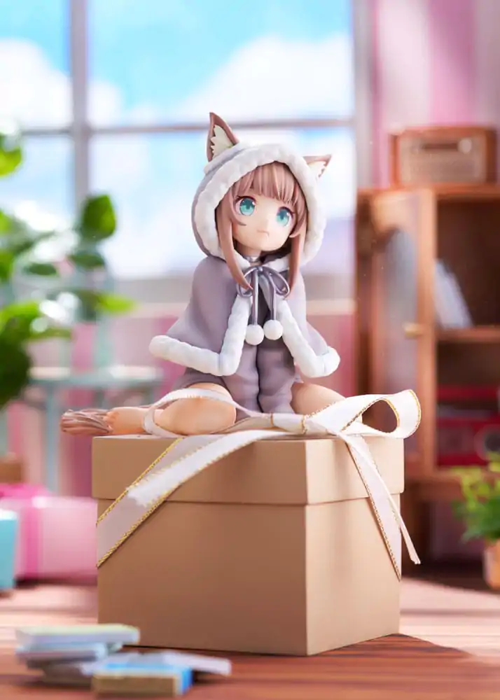 Soška Moje Kočka je Kawaii Dívka Present Kinako 15 cm fotografii produktu