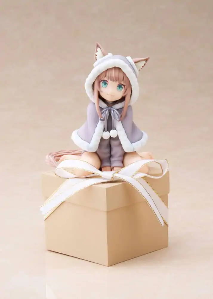 Soška Moje Kočka je Kawaii Dívka Present Kinako 15 cm fotografii produktu