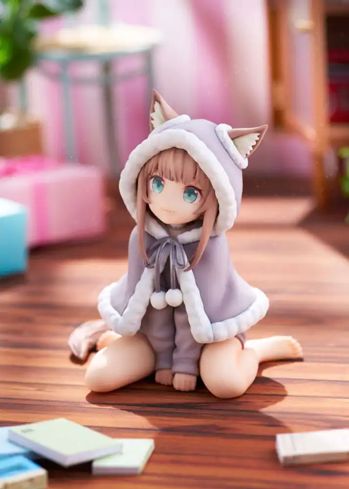 Soška Moje Kočka je Kawaii Dívka Present Kinako 15 cm fotografii produktu