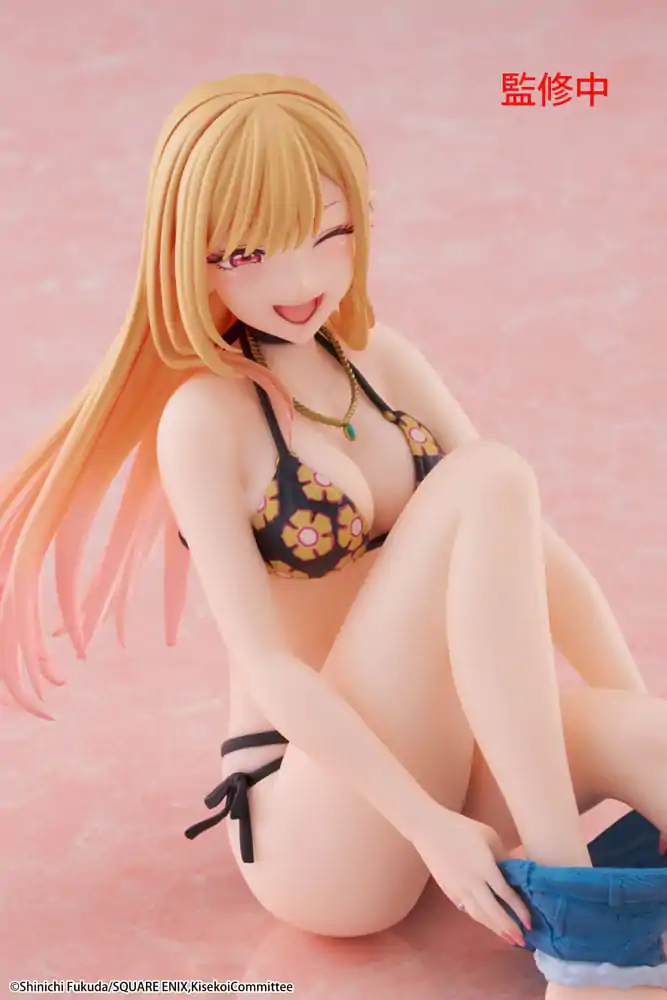 My Dress-Up Darling PVC Soška Stolní Roztomilá Figurka Marin Kitagawa Measured Swimsuit Ver. 13 cm fotografii produktu