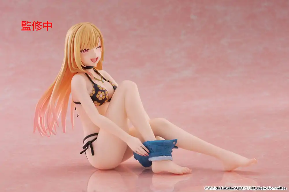 My Dress-Up Darling PVC Soška Stolní Roztomilá Figurka Marin Kitagawa Measured Swimsuit Ver. 13 cm fotografii produktu