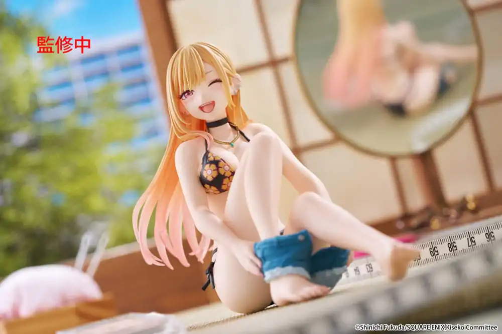 My Dress-Up Darling PVC Soška Stolní Roztomilá Figurka Marin Kitagawa Measured Swimsuit Ver. 13 cm fotografii produktu