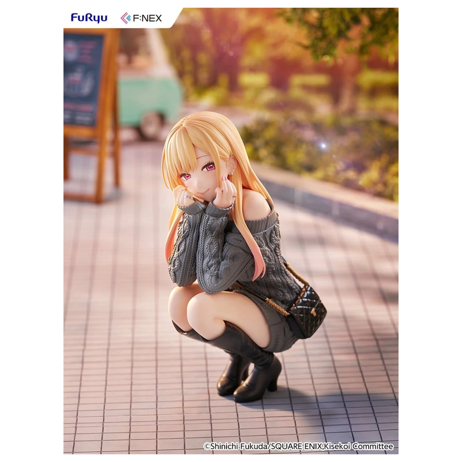 My Dress-Up Darling F:NEX PVC Figurka 1/6 Marin Kitagawa knit Ver. 16 cm fotografii produktu