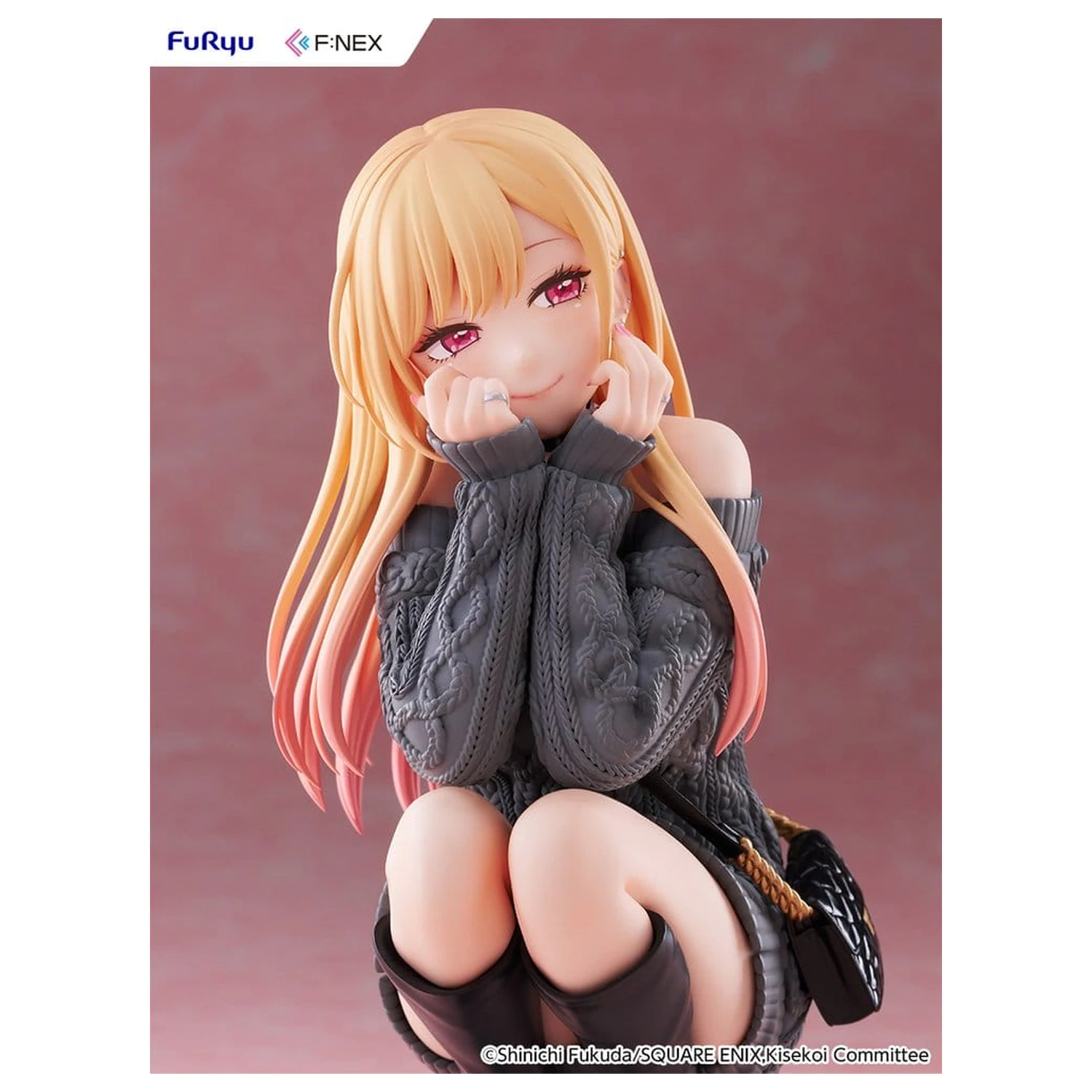 My Dress-Up Darling F:NEX PVC Figurka 1/6 Marin Kitagawa knit Ver. 16 cm fotografii produktu