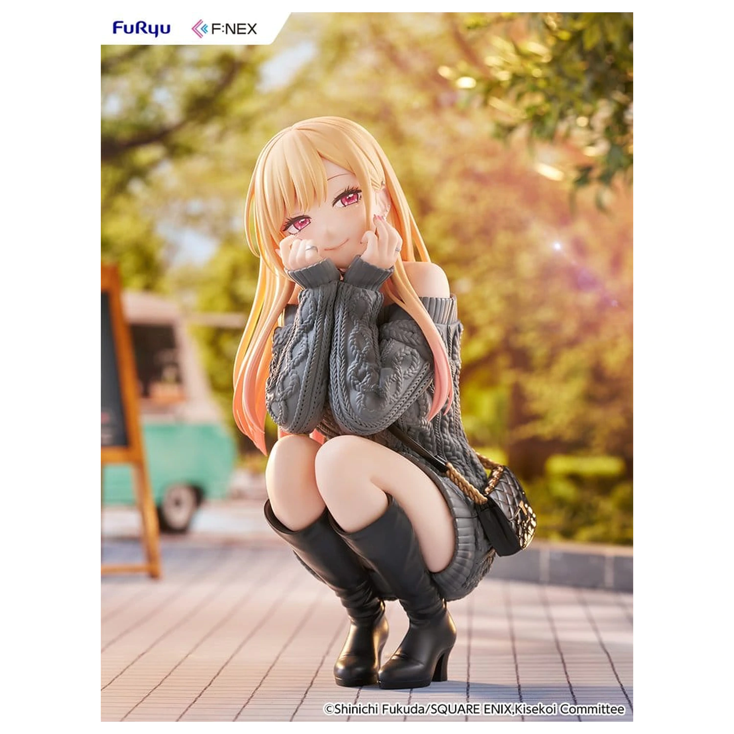 My Dress-Up Darling F:NEX PVC Figurka 1/6 Marin Kitagawa knit Ver. 16 cm fotografii produktu