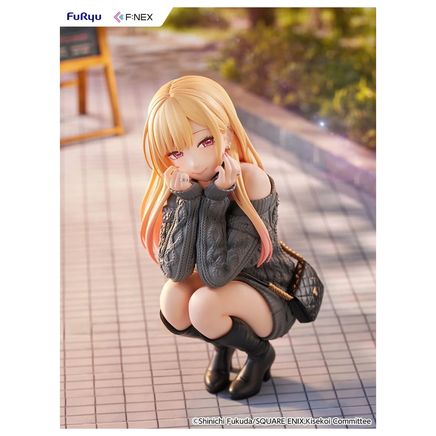 My Dress-Up Darling F:NEX PVC Figurka 1/6 Marin Kitagawa knit Ver. 16 cm fotografii produktu