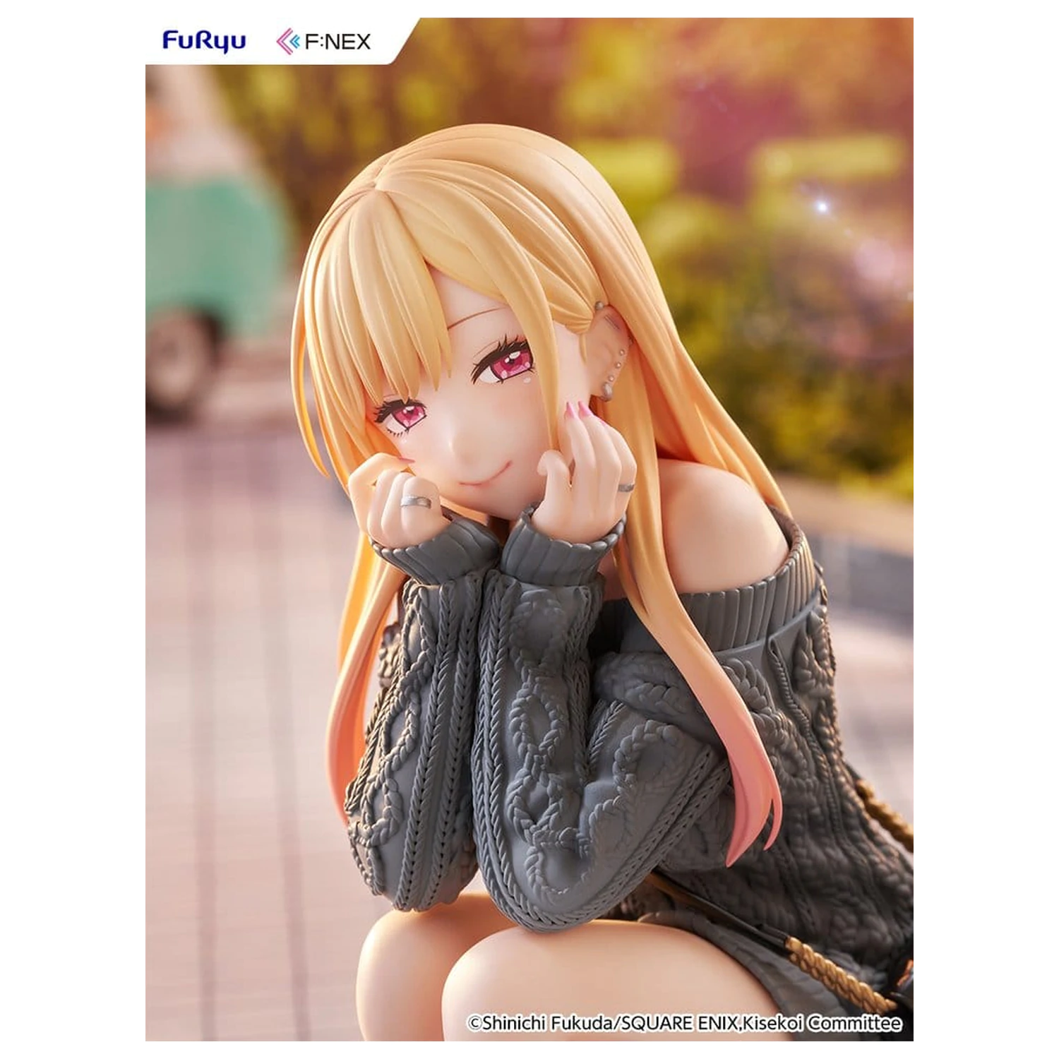 My Dress-Up Darling F:NEX PVC Figurka 1/6 Marin Kitagawa knit Ver. 16 cm fotografii produktu