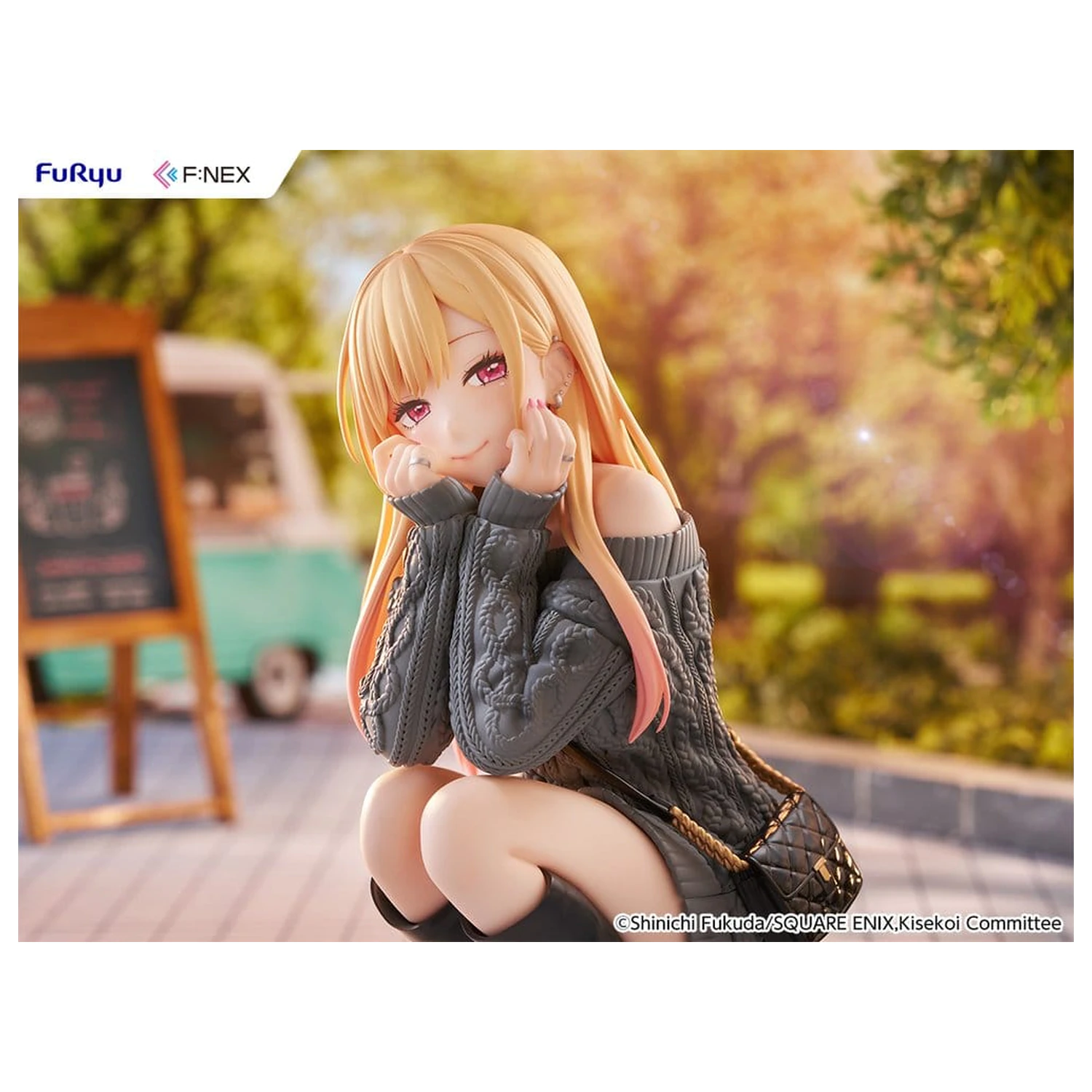 My Dress-Up Darling F:NEX PVC Figurka 1/6 Marin Kitagawa knit Ver. 16 cm fotografii produktu