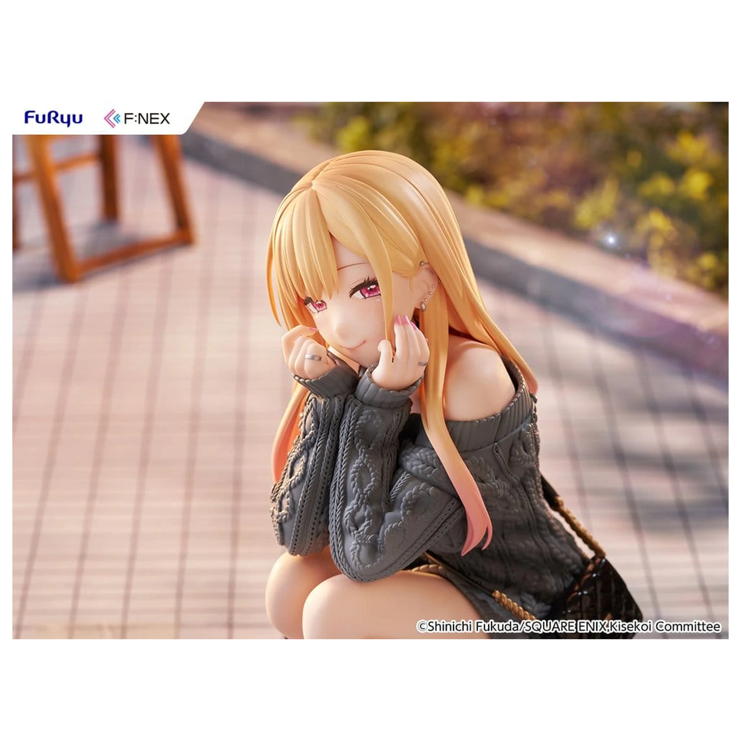 My Dress-Up Darling F:NEX PVC Figurka 1/6 Marin Kitagawa knit Ver. 16 cm fotografii produktu