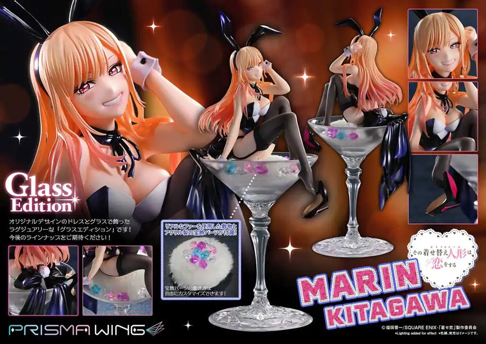 My Dress-Up Darling Prisma Wing PVC Socha 1/7 Marin Kitagawa Glass Edition 29 cm fotografii produktu