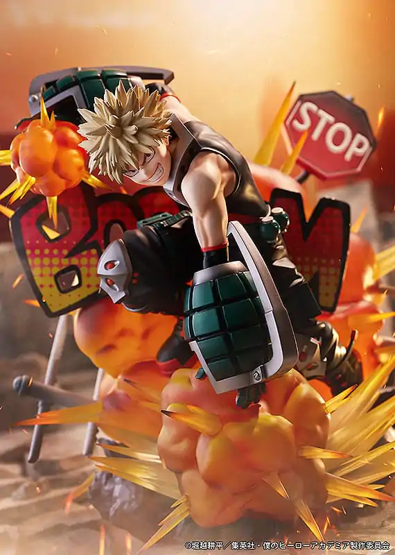 My Hero Academia PVC socha 1/7 Katsuki Bakugo: Great Explosion Murder God Dynamight 25 cm fotografii produktu