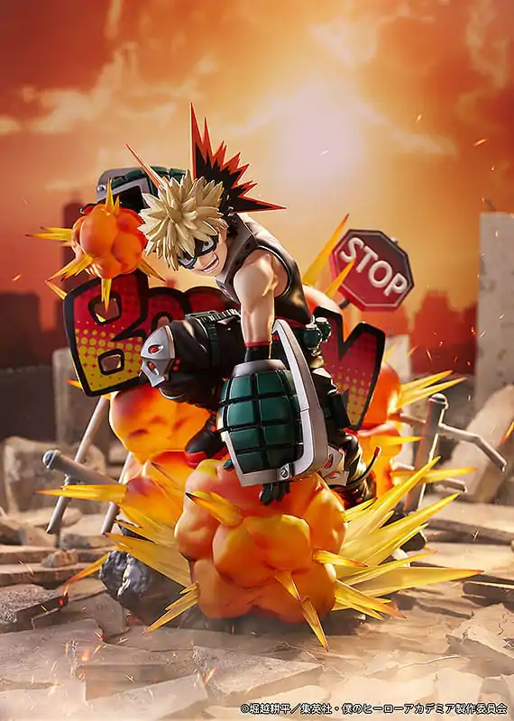 My Hero Academia PVC socha 1/7 Katsuki Bakugo: Great Explosion Murder God Dynamight 25 cm fotografii produktu