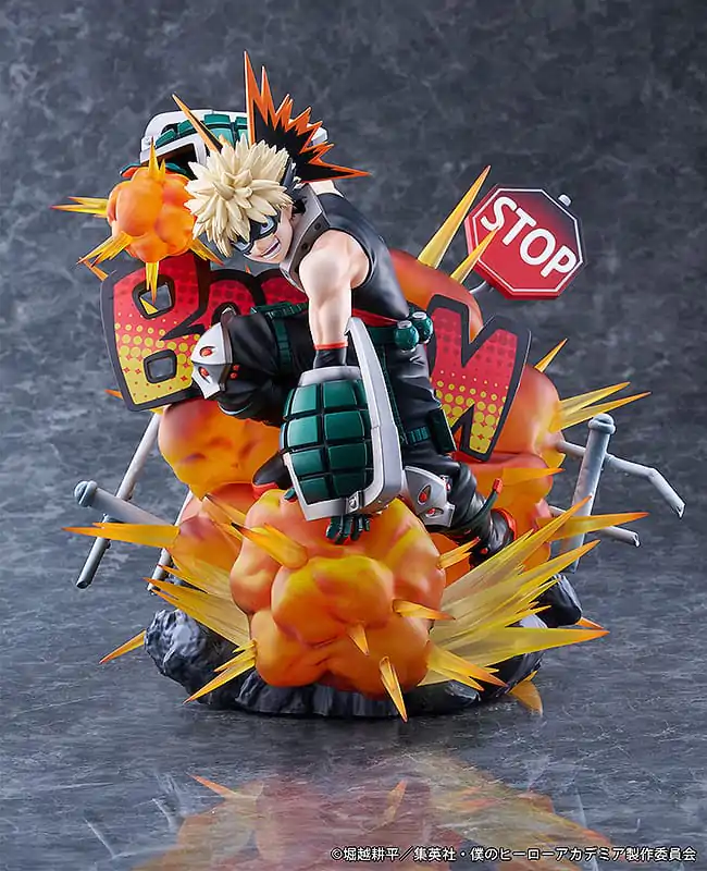 My Hero Academia PVC socha 1/7 Katsuki Bakugo: Great Explosion Murder God Dynamight 25 cm fotografii produktu