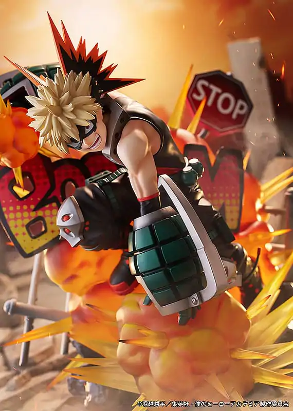 My Hero Academia PVC socha 1/7 Katsuki Bakugo: Great Explosion Murder God Dynamight 25 cm fotografii produktu