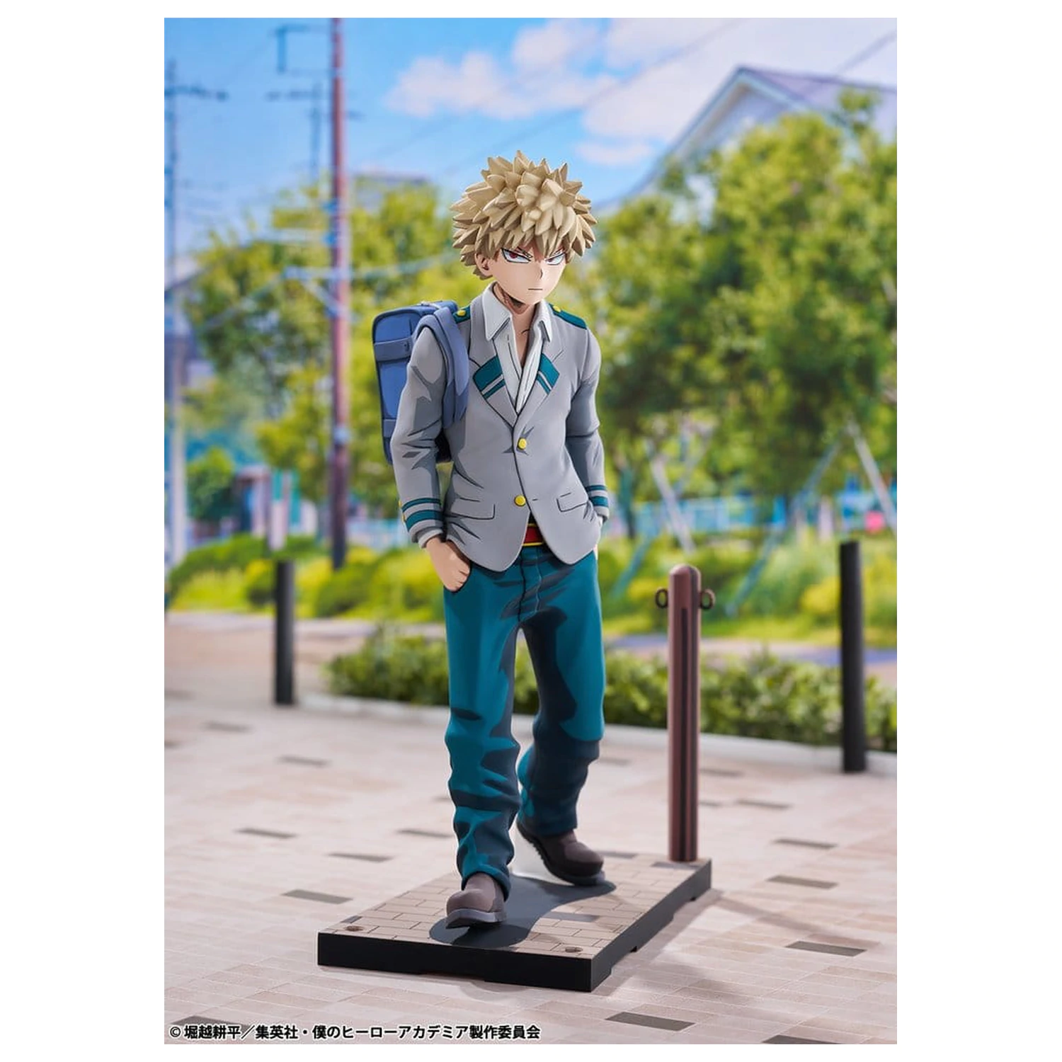 My Hero Academia PVC Figurka 1/8 Katsuki Bakugo U.A. High School Uniform 2Dimensioning verze 23 cm fotografii produktu